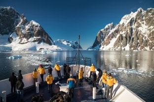 Antarctic Express: Przekraczając Koło Podbiegunowe