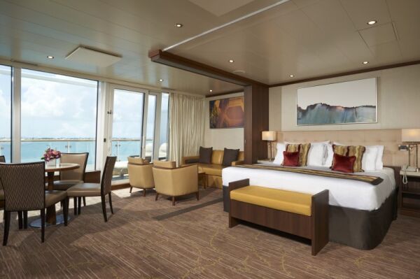 suita penthouse deluxe z balkonem na dziobie (SE)