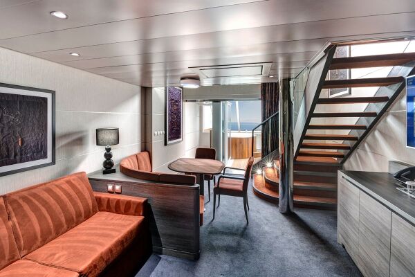 yacht club - suita duplex z jacuzzi 59 m² - pokład 9-12 (YJD)