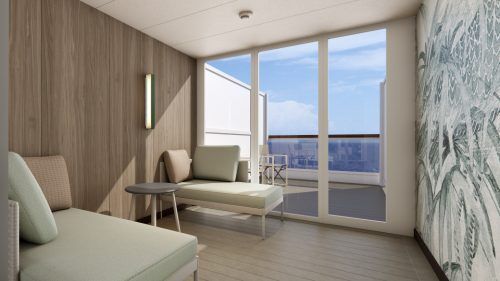 Kabina z dużym balkonem (Terrazza Premium)
