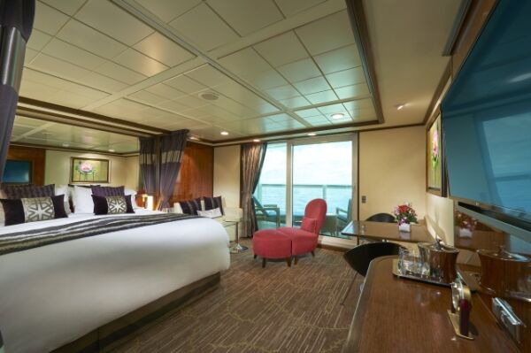 suita penthouse z balkonem na dziobie (SF)