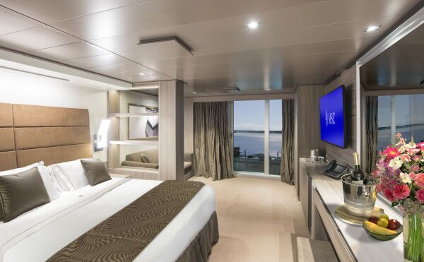 yacht club - suita 25 m² - pokład 16-18 (YC1)